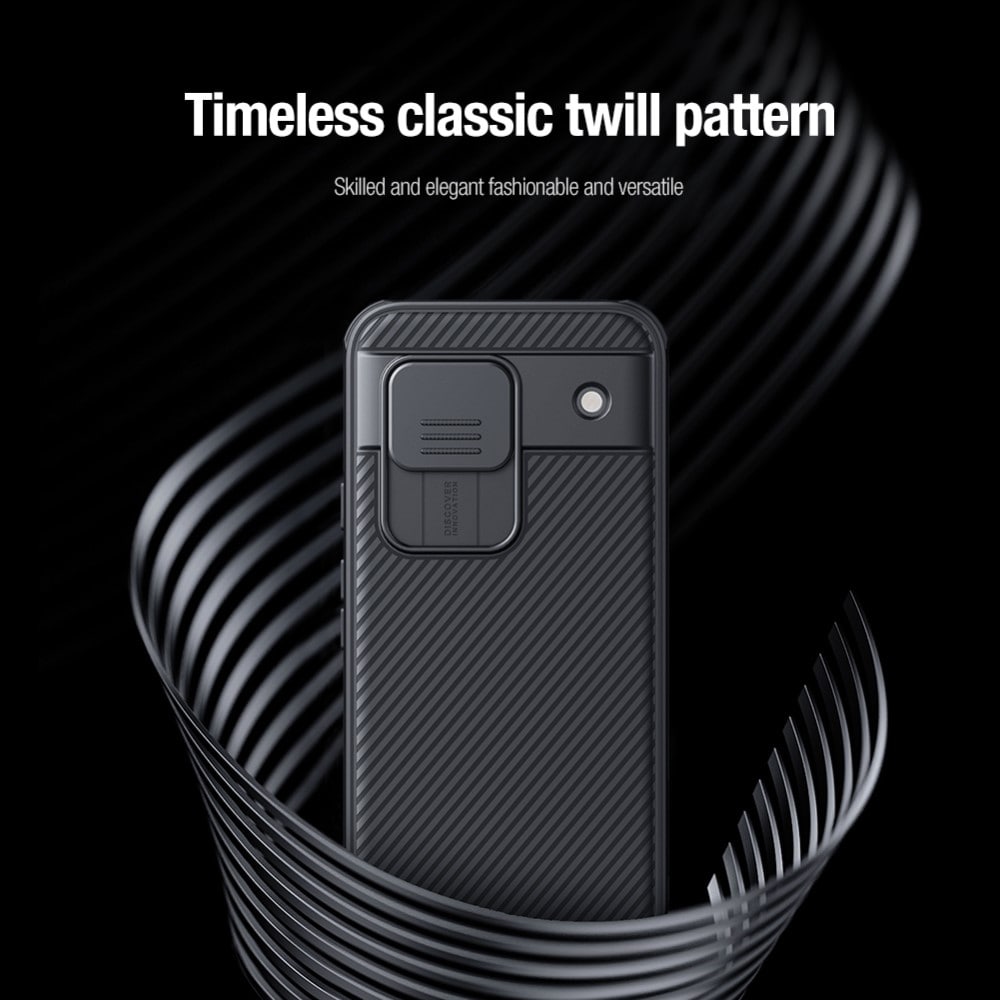 Google Pixel 8a Skal med kameraskydd - CamShield, Svart