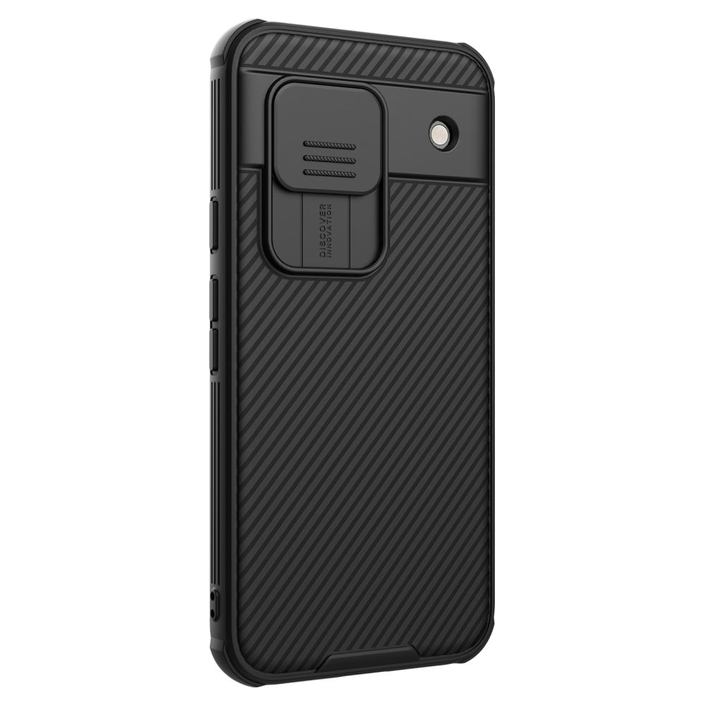 Google Pixel 8a Skal med kameraskydd - CamShield, Svart
