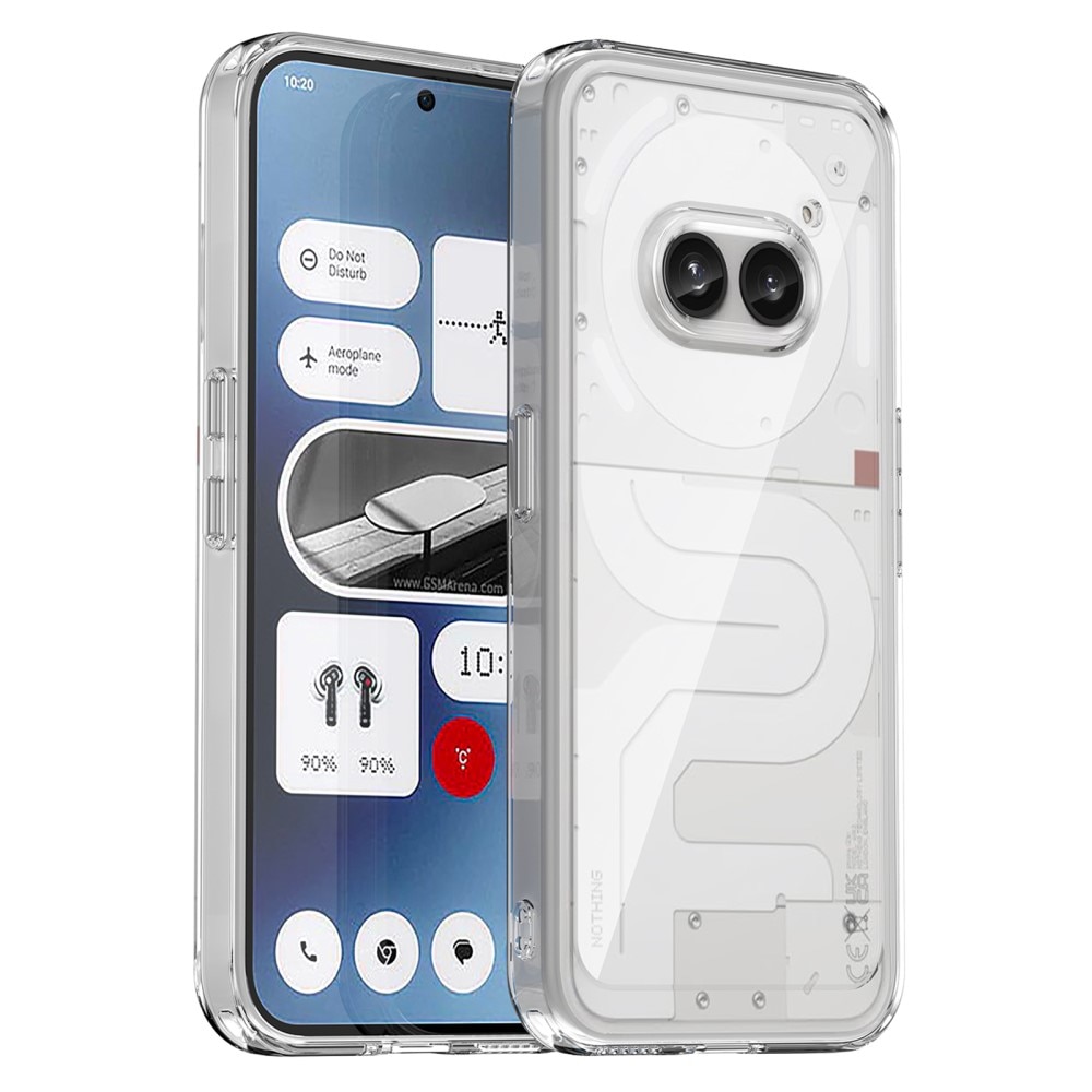 Nothing Phone 2a Crystal Hybrid-skal, transparent