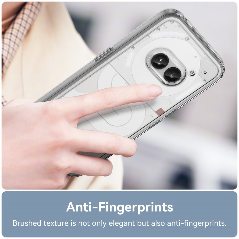 Nothing Phone 2a Crystal Hybrid-skal, transparent