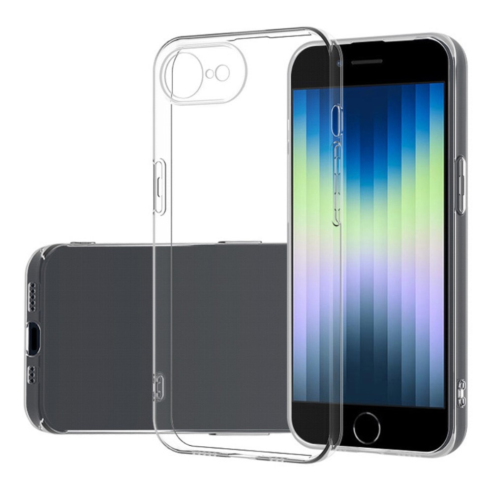 iPhone SE (2024) Tunt TPU-skal, transparent