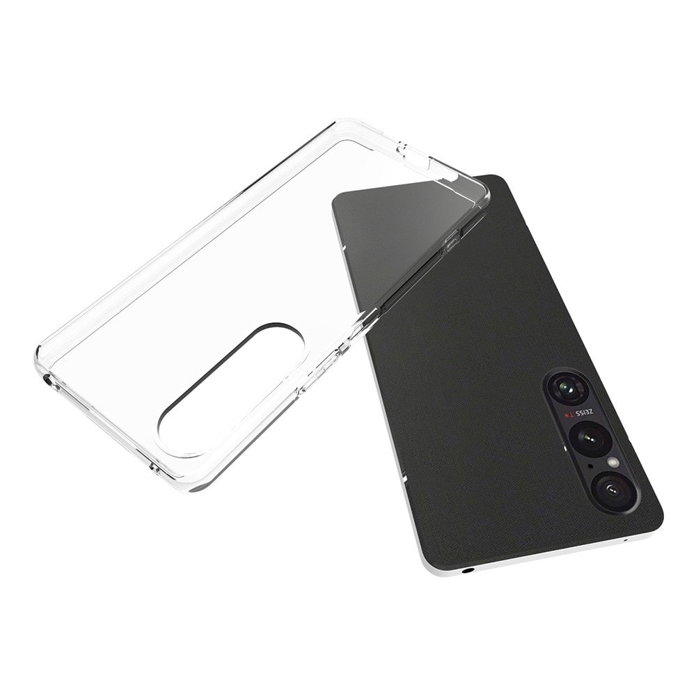 Sony Xperia 1 VI Tunt TPU-skal, Genomskinlig