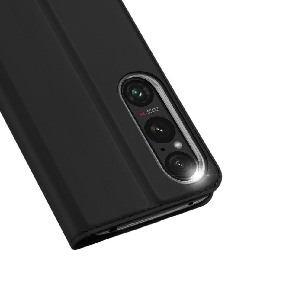 Sony Xperia 1 VI Slimmat mobilfodral, svart