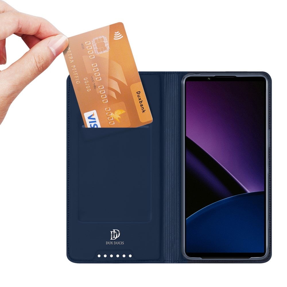 Sony Xperia 1 VII Slimmat mobilfodral, Navy