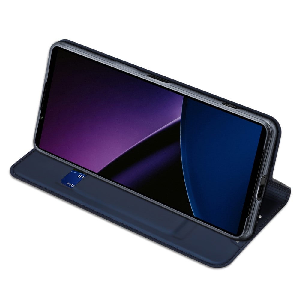 Sony Xperia 1 VII Slimmat mobilfodral, Navy