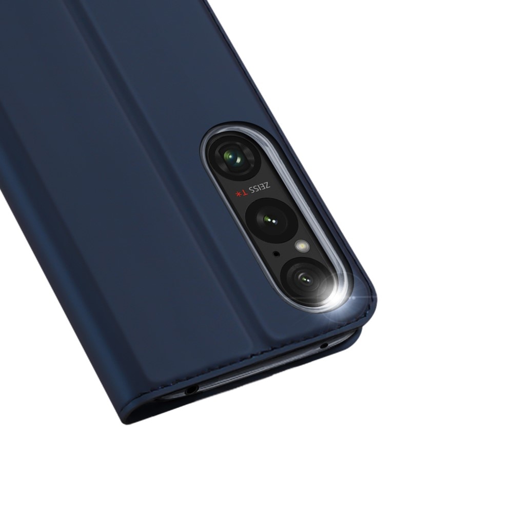 Sony Xperia 1 VI Slimmat mobilfodral, marinblå