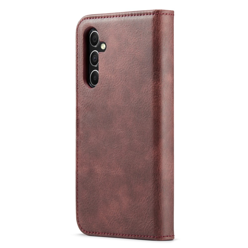Samsung Galaxy A55 Plånboksfodral med avtagbart skal, Red