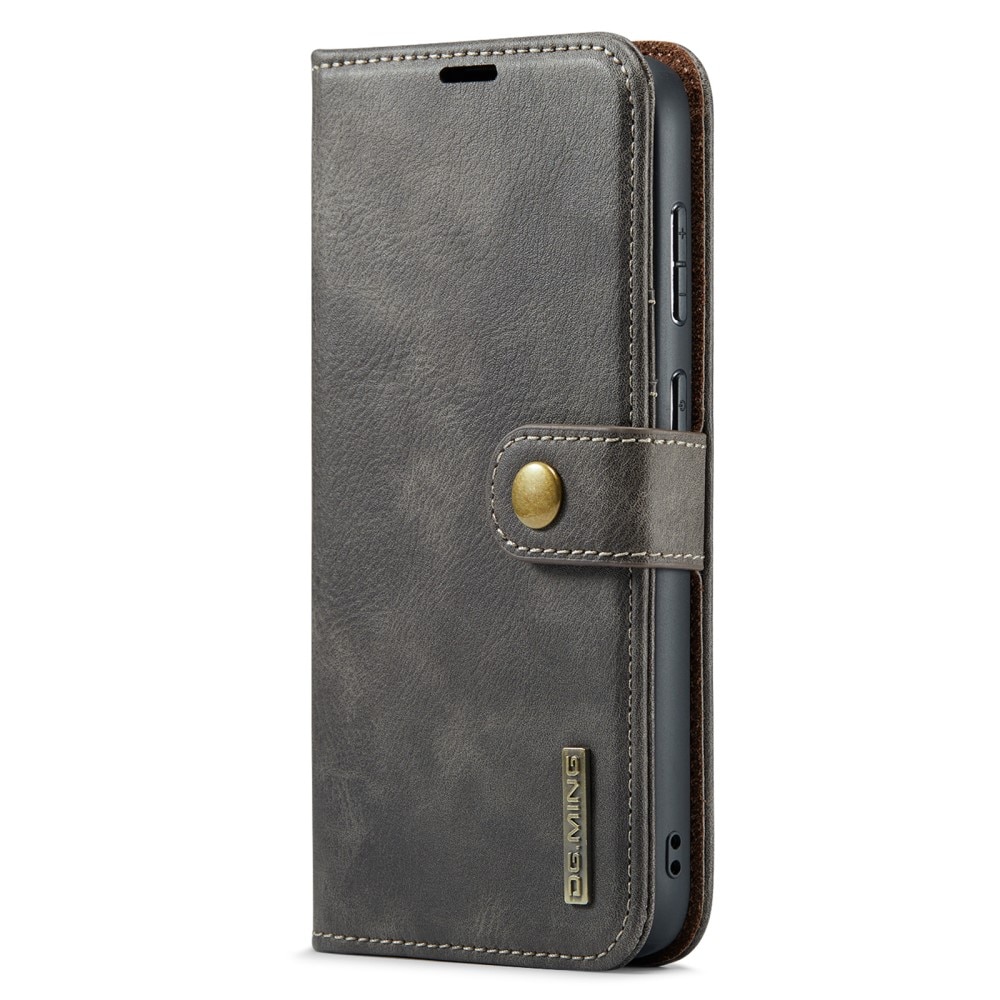 Samsung Galaxy A15 Plånboksfodral med avtagbart skal, brun