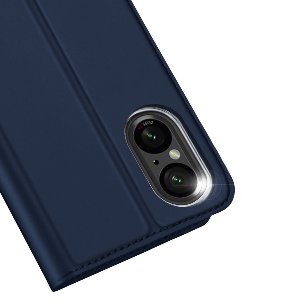 Sony Xperia 10 VI Slimmat mobilfodral, blå