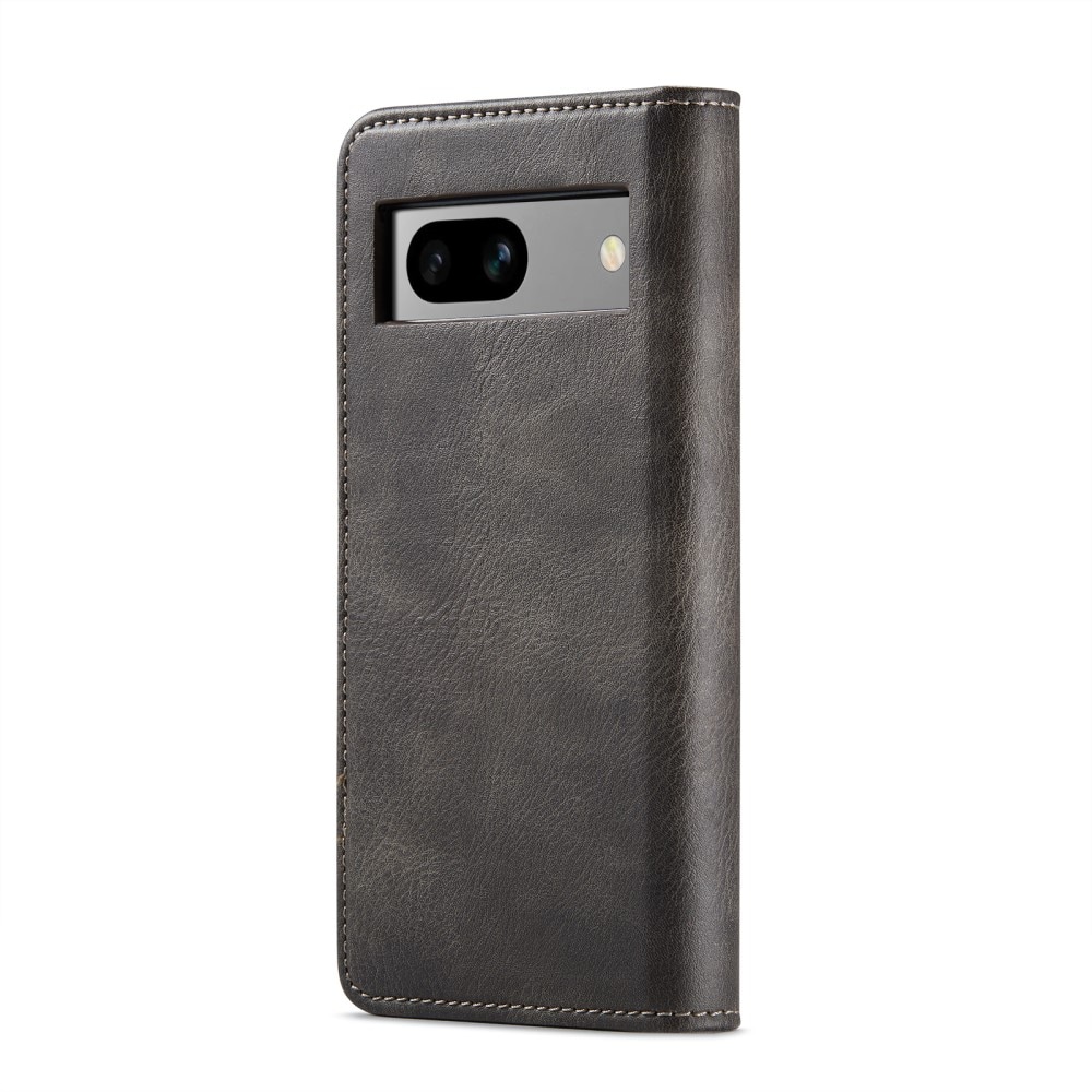 Google Pixel 8a Plånboksfodral med avtagbart skal, Brown