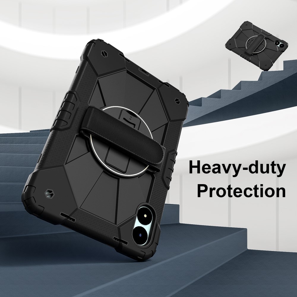 Xiaomi Redmi Pad Pro Tufft hybridskal med axelrem Svart