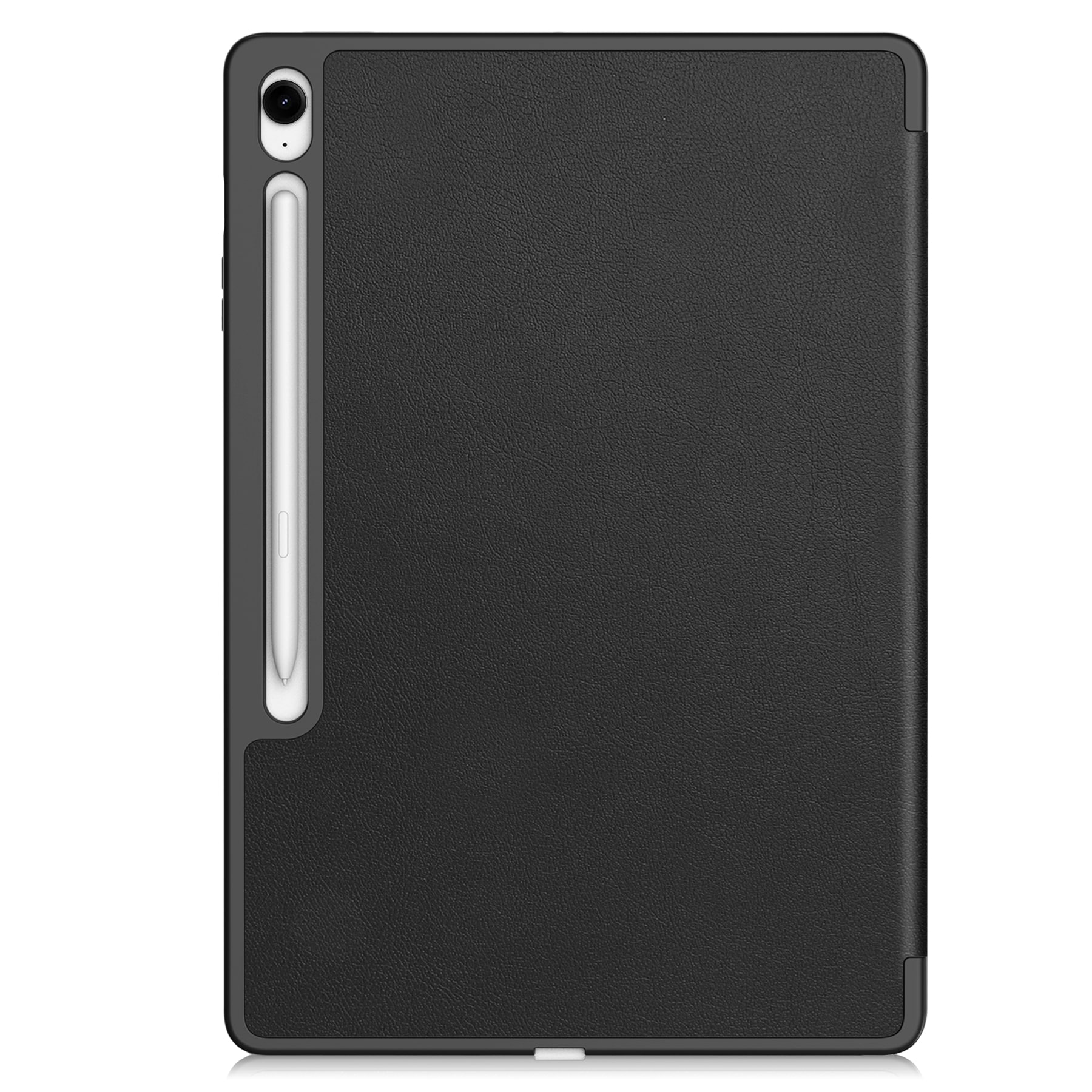 Samsung Galaxy Tab S10 FE Plus Tri-fold Fodral med pennhållare, Svart