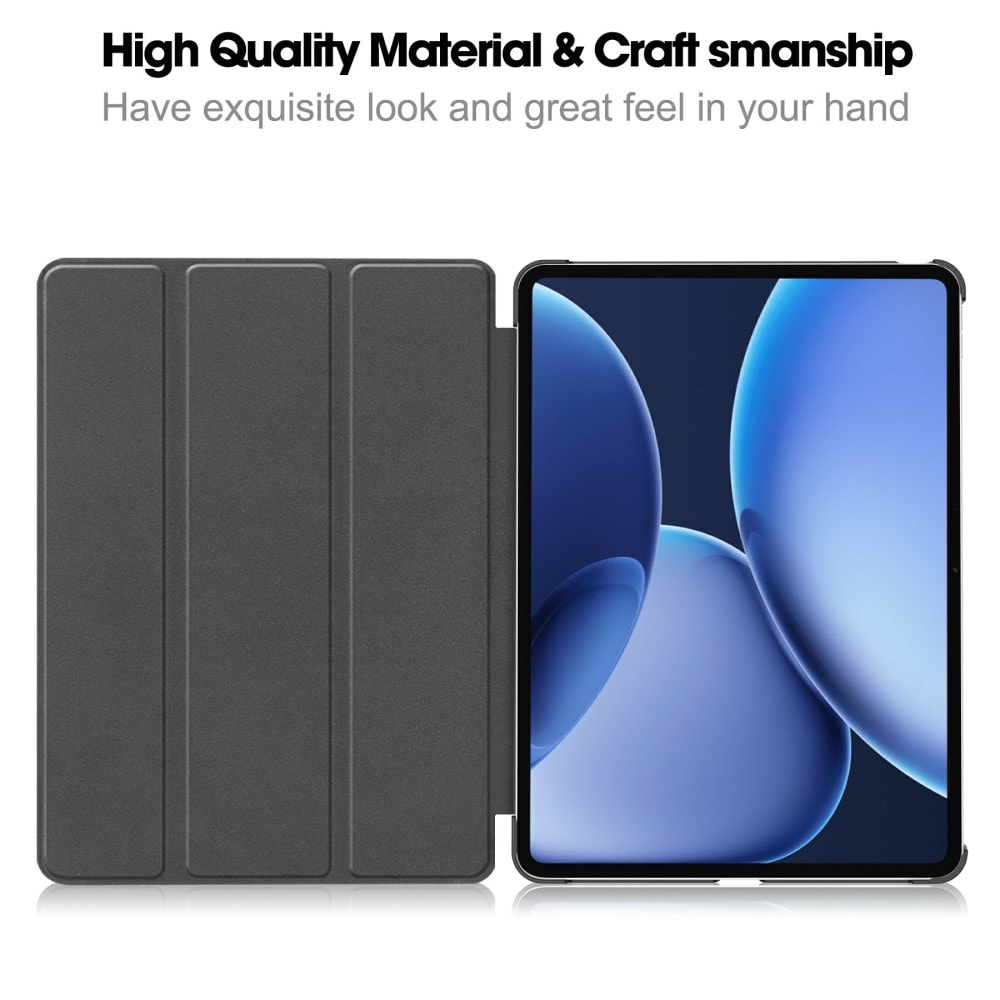 OnePlus Pad 3 Tri-Fold Fodral, Svart