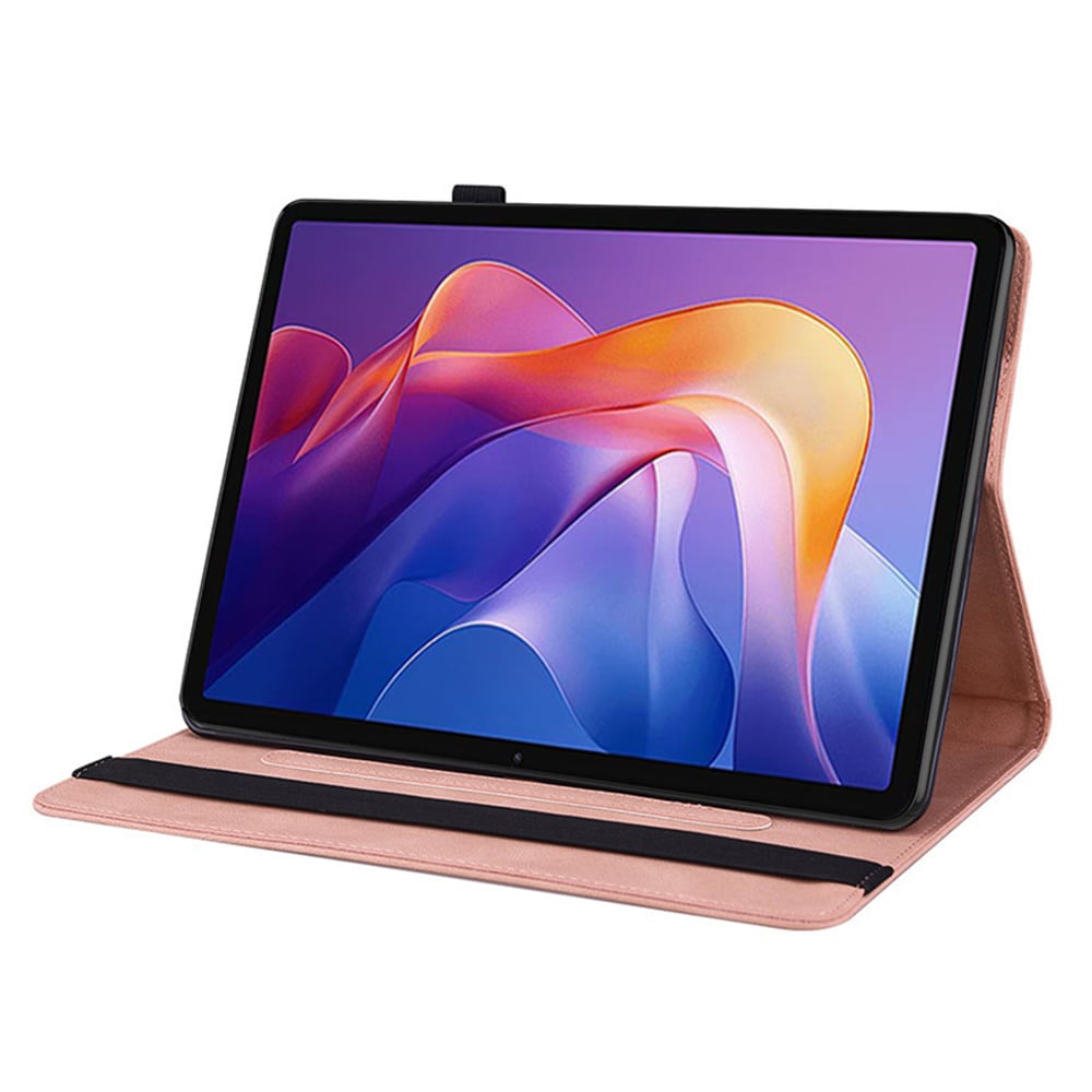 Xiaomi Redmi Pad 2 Fodral med fjärilar, Rosa