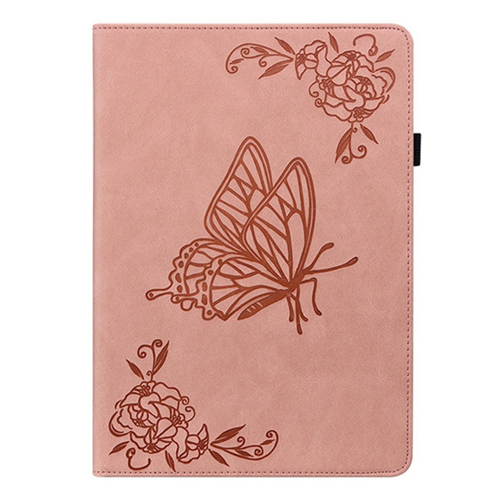 Xiaomi Redmi Pad 2 Fodral med fjärilar, Rosa