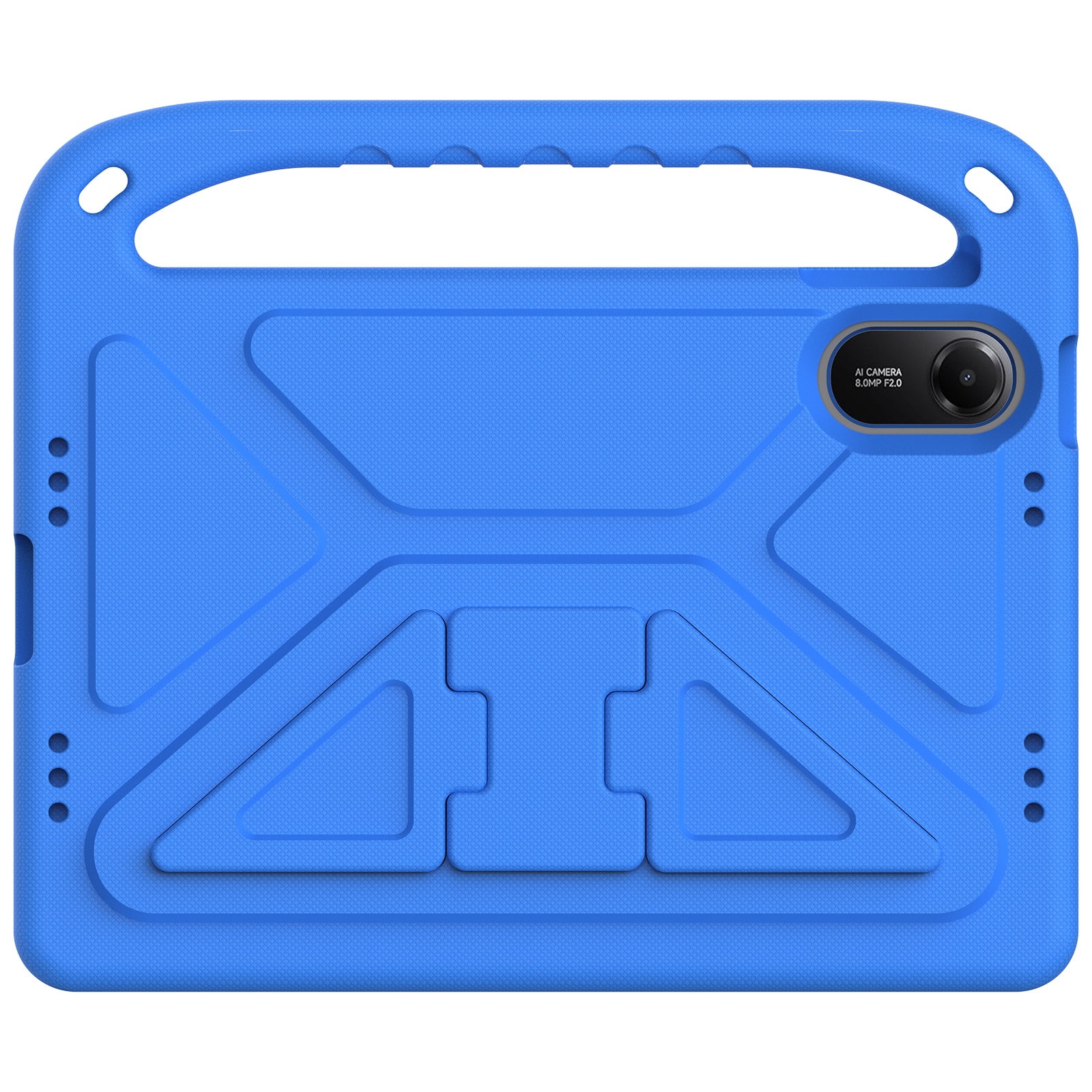 Xiaomi Redmi Pad 2 Stöttåligt skal/fodral med handtag - Perfekt för barn, Blå