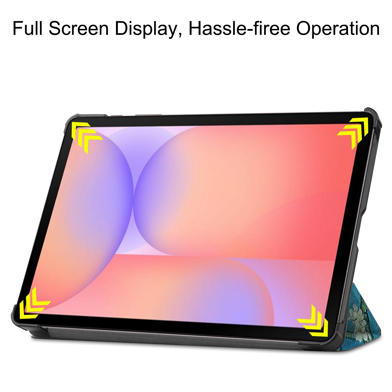 Samsung Galaxy S10 Lite Tri-Fold Fodral,  körsbärsblommor