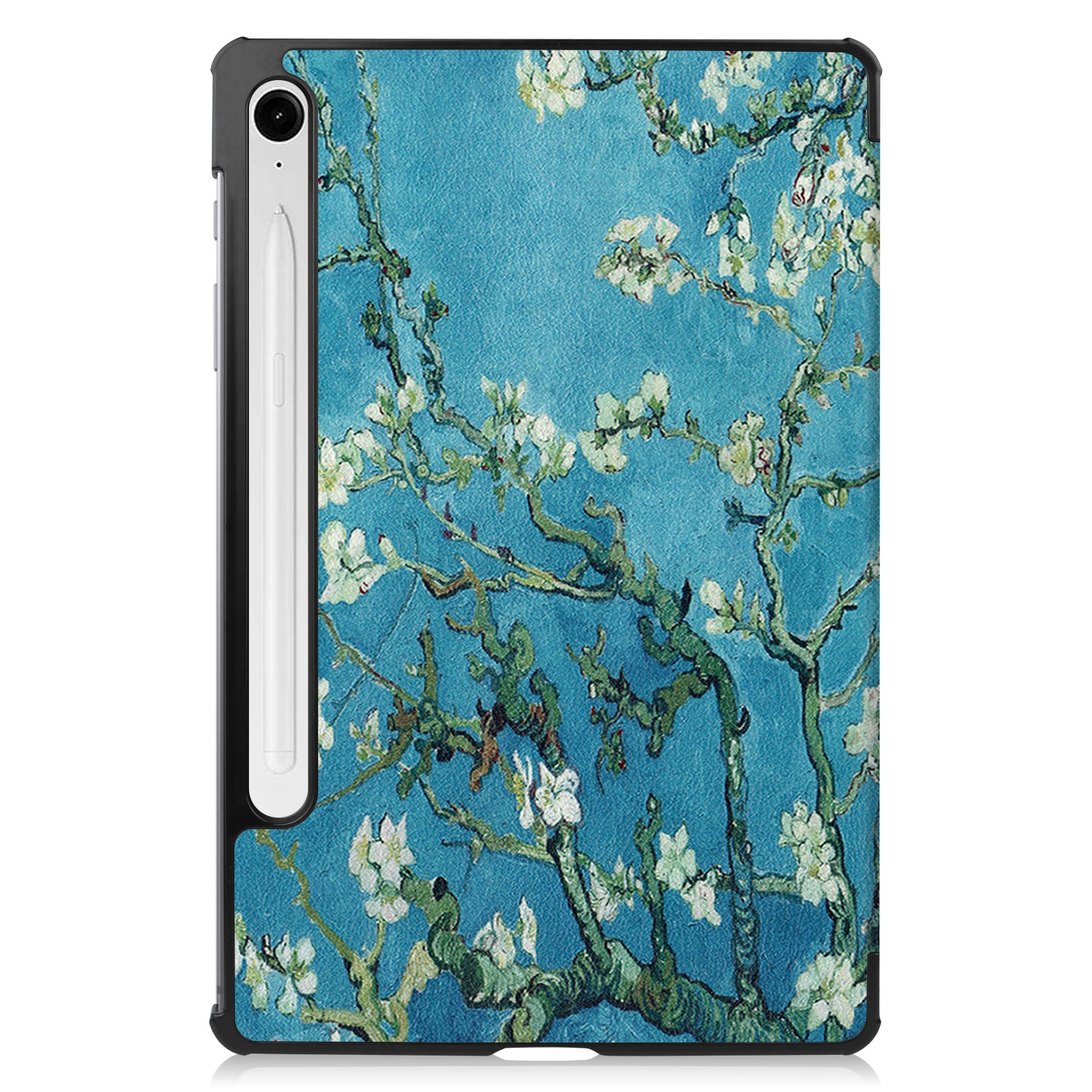 Samsung Galaxy S10 Lite Tri-Fold Fodral,  körsbärsblommor
