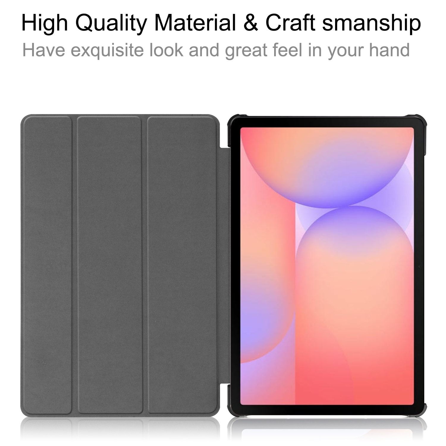 Samsung Galaxy Tab S10 Lite Tri-Fold Fodral, Svart