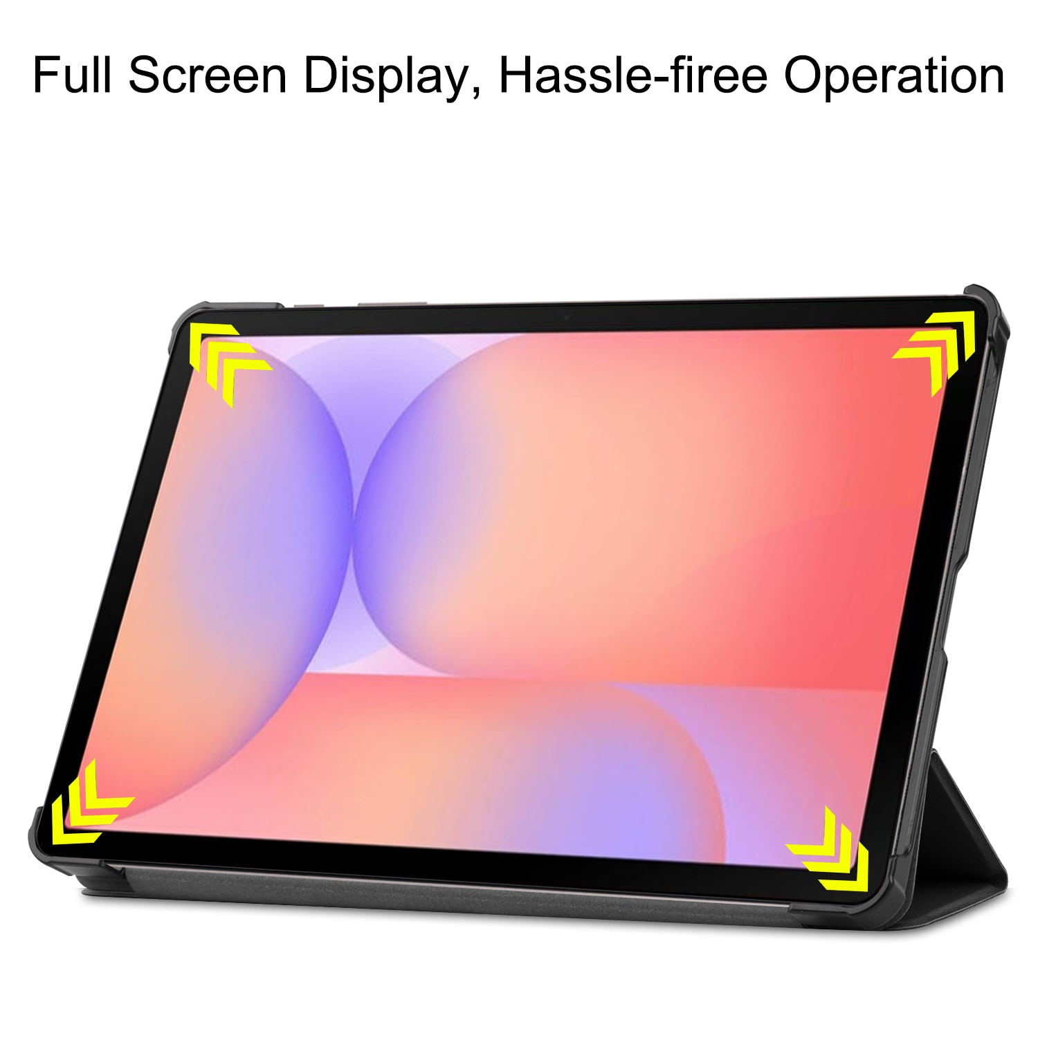 Samsung Galaxy Tab S10 Lite Tri-Fold Fodral, Svart