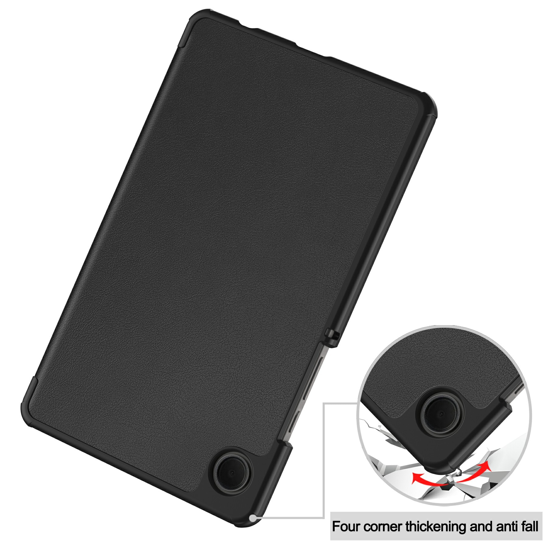 Samsung Galaxy Tab A11 Tri-Fold Fodral, Svart