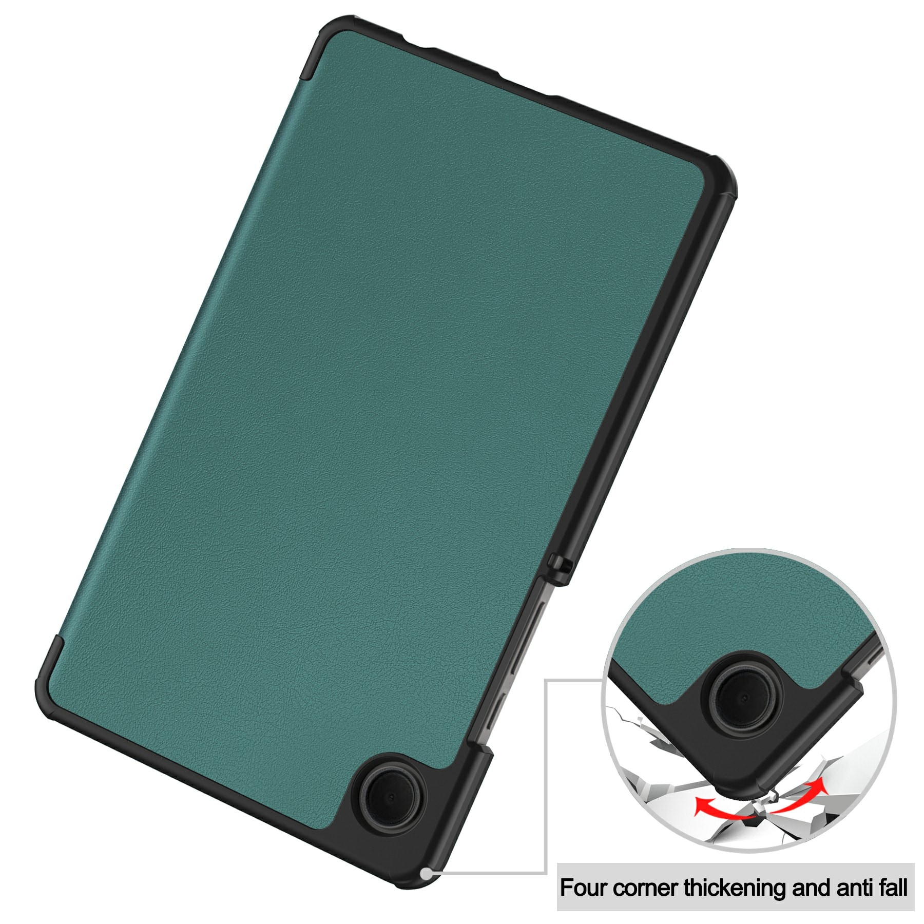 Samsung Galaxy Tab A11 Tri-Fold Fodral, Grön