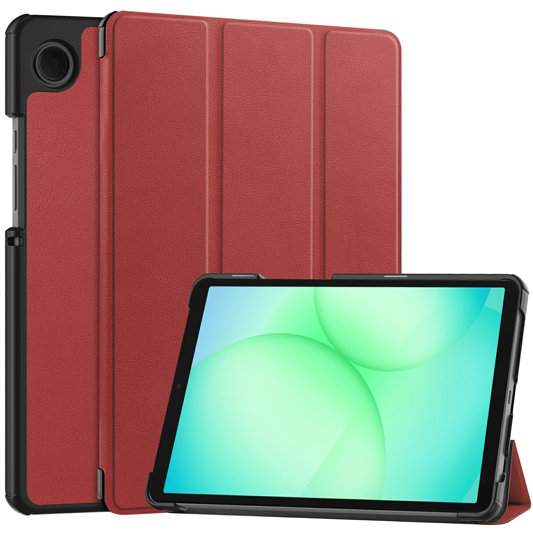 Samsung Galaxy Tab A11 Tri-Fold Fodral, Röd