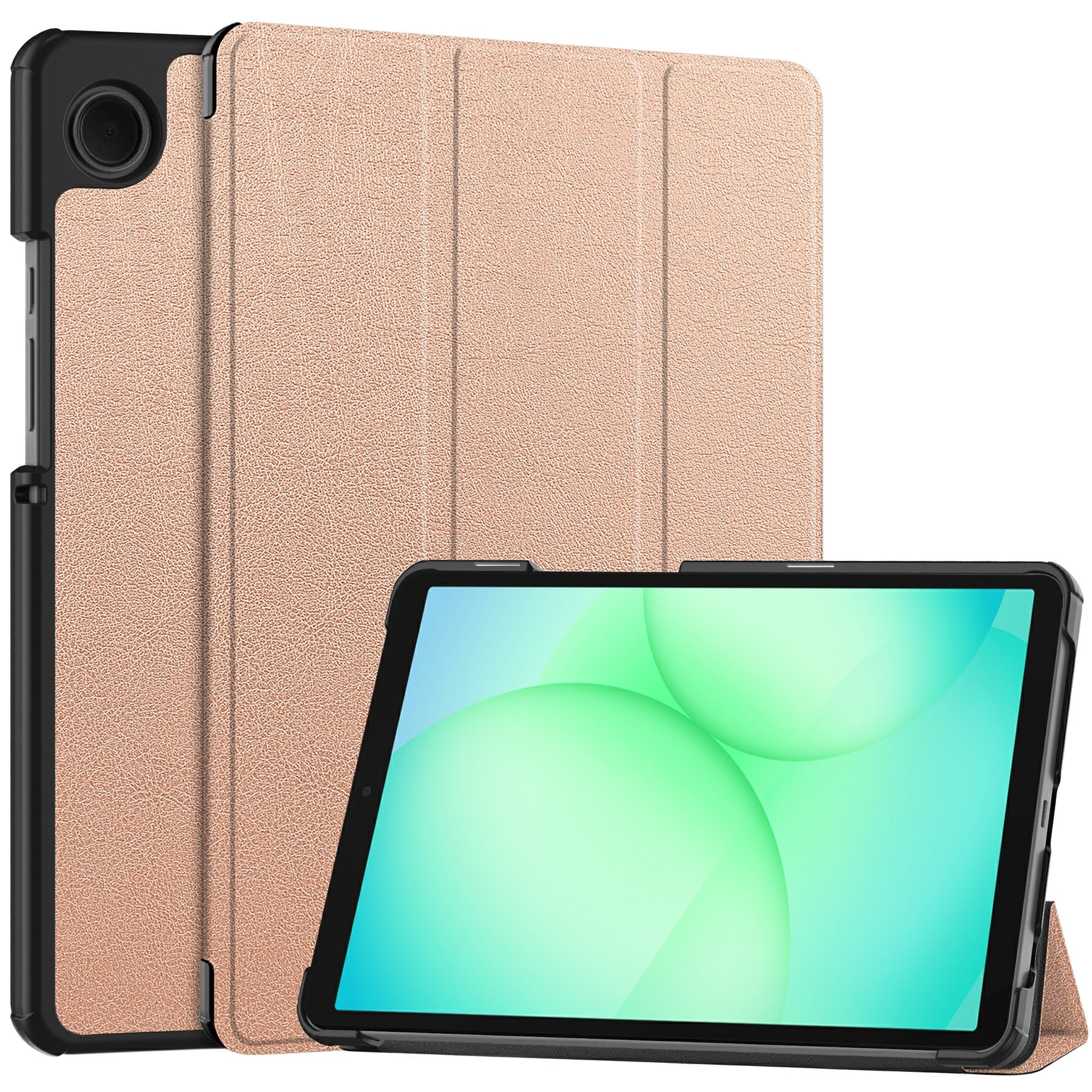 Samsung Galaxy Tab A11 Tri-Fold Fodral, Roséguld