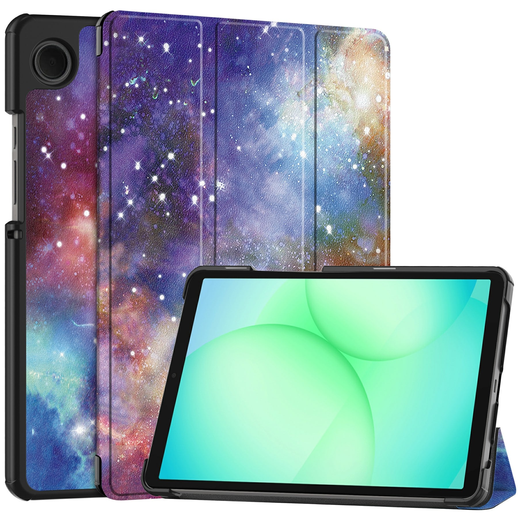 Samsung Galaxy Tab A11 Tri-Fold Fodral, Rymd