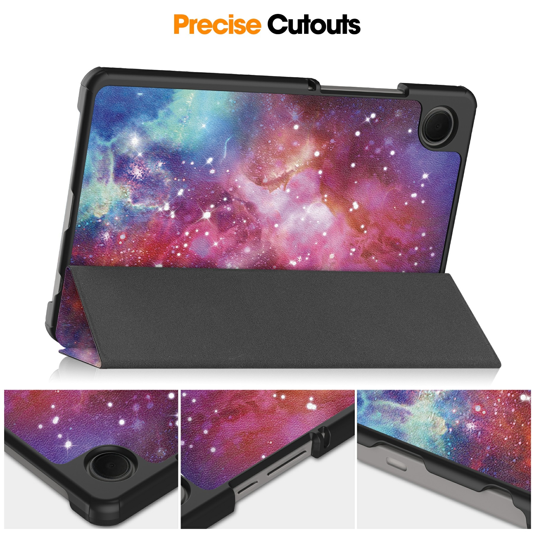 Samsung Galaxy Tab A11 Tri-Fold Fodral, Rymd