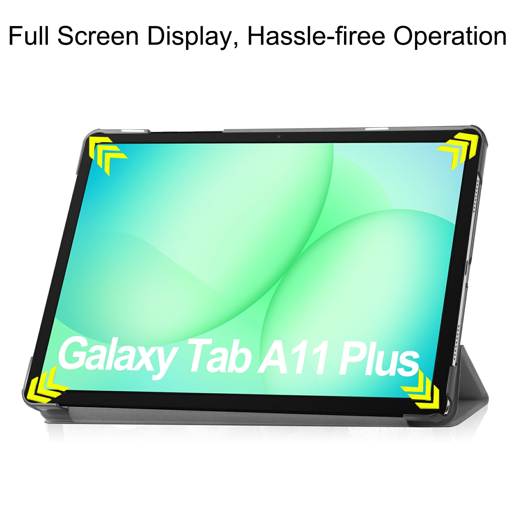 Samsung Galaxy Tab A11 Plus Tri-Fold Fodral, Grå