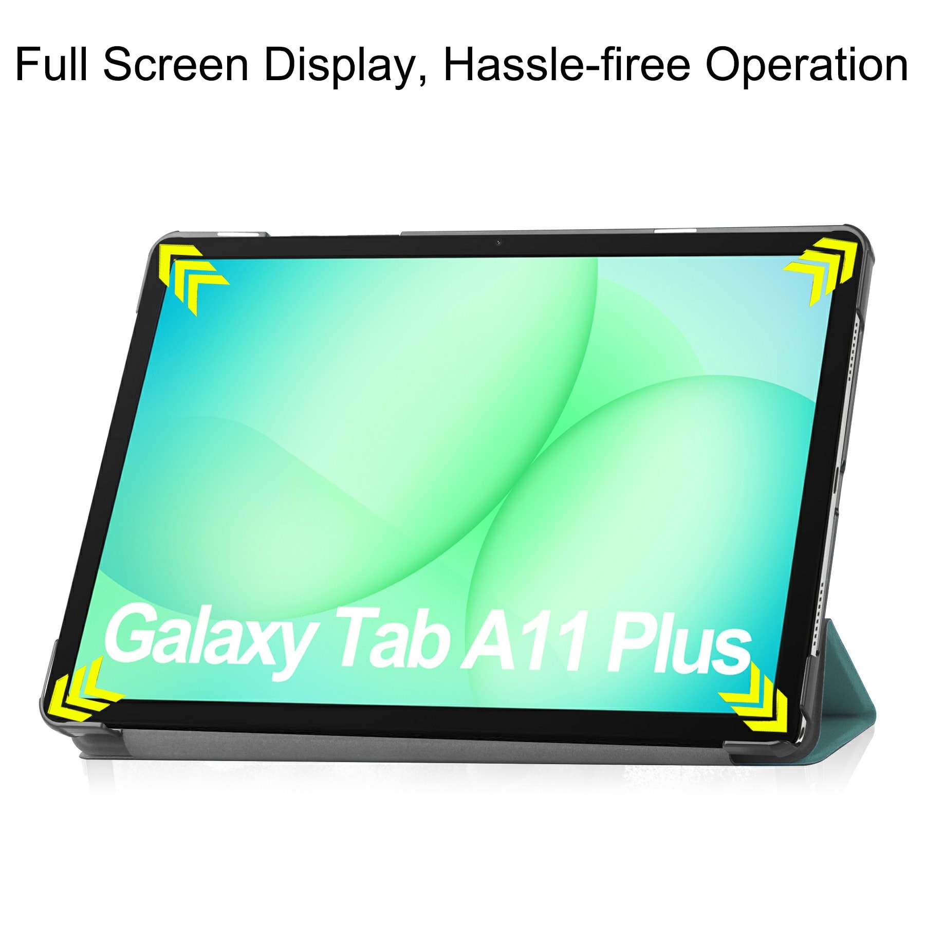 Samsung Galaxy Tab A11 Plus Tri-Fold Fodral, Röd