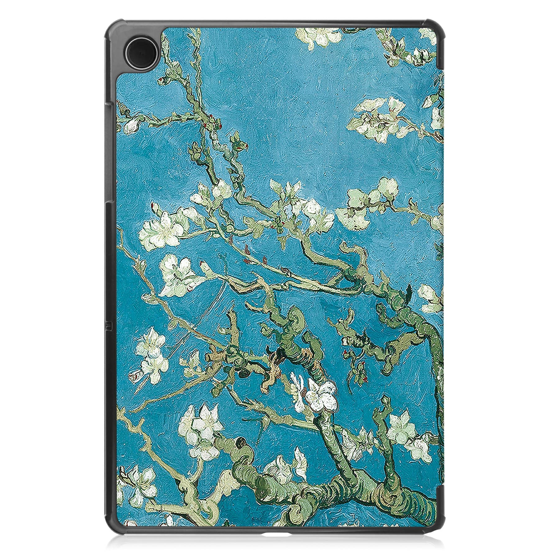 Samsung Galaxy Tab A11 Plus Tri-Fold Fodral,  körsbärsblommor
