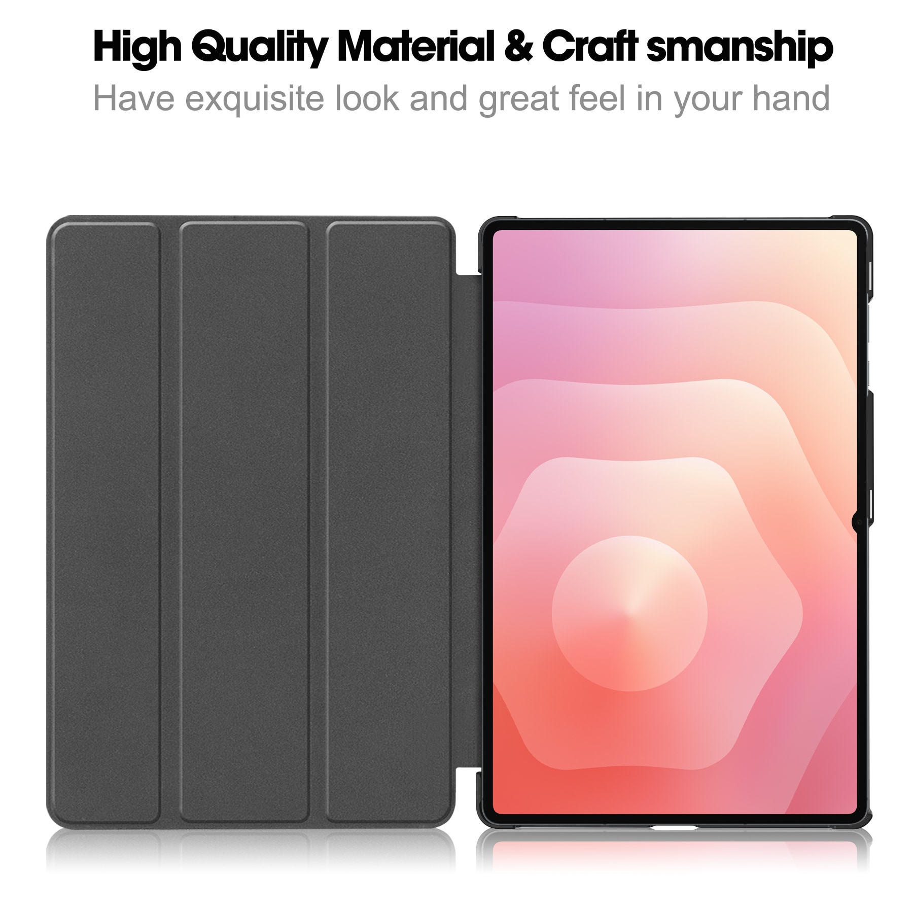 Samsung Galaxy Tab S11 Ultra Tri-Fold Fodral, Svart
