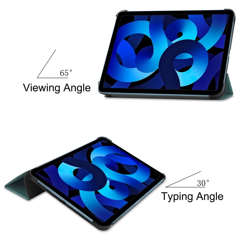 iPad 10.9 10th Gen (2022) Tri-Fold Fodral, grön