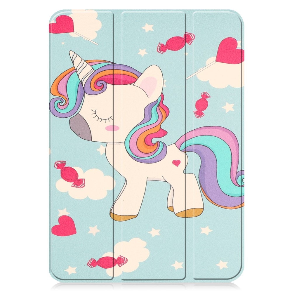 iPad 10.9 10th Gen (2022) Tri-Fold Fodral, unicorn