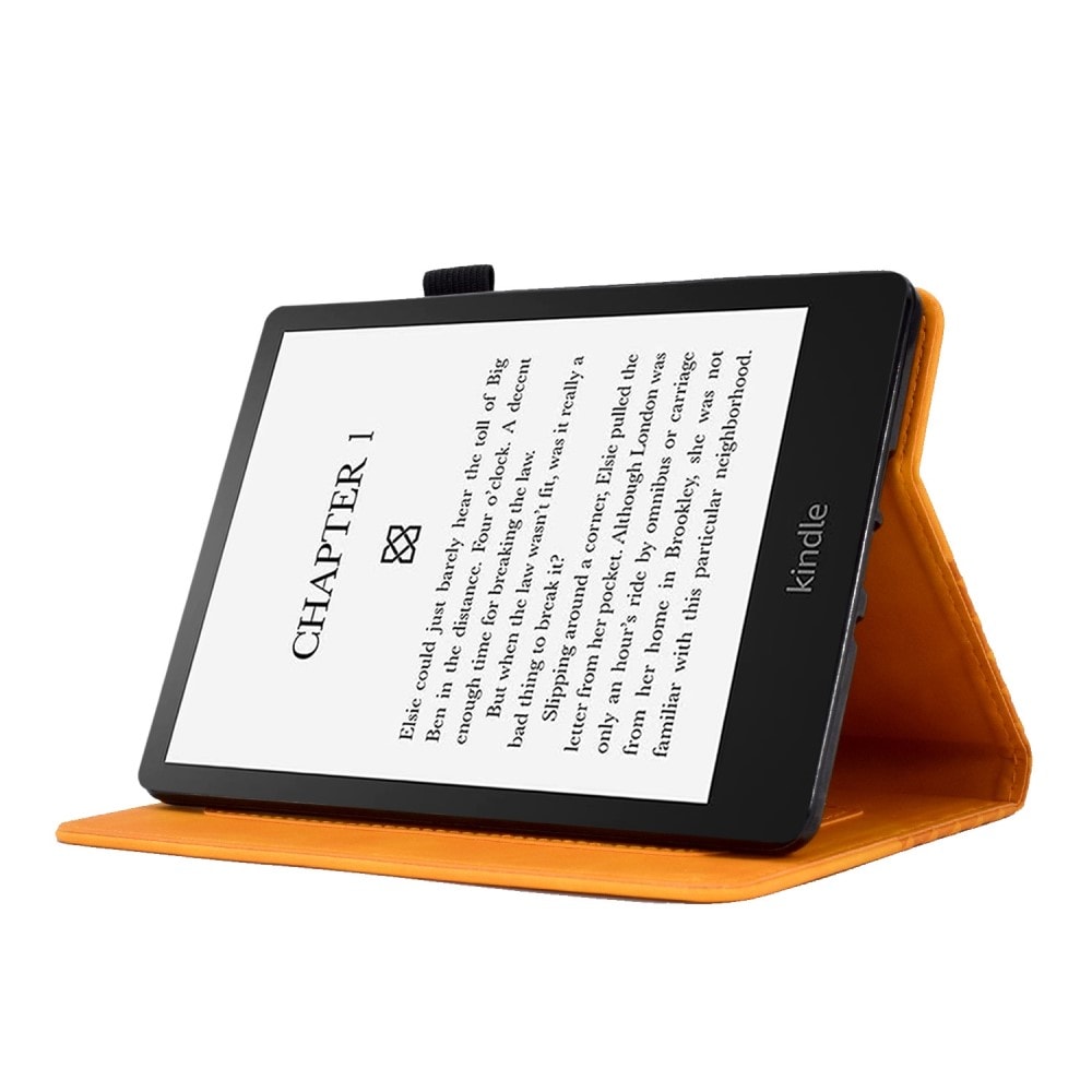 Amazon Kindle Paperwhite 11th gen (2021) Snyggt fodral med kortfack, gul