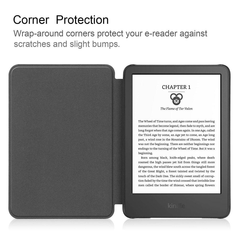 Amazon Kindle 11th Gen (2022) Skyddande fodral, svart