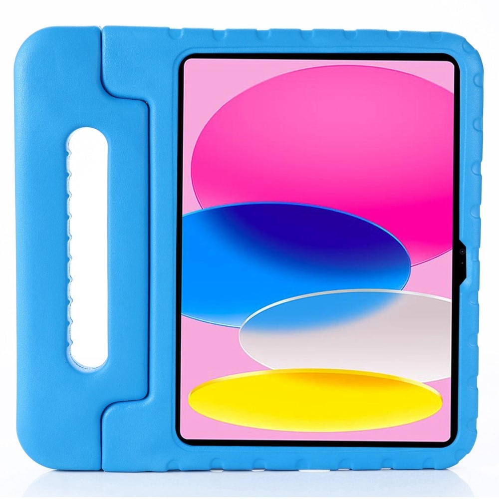 iPad 10.9 10th Gen (2022) Stöttåligt skal/fodral - Perfekt för barn, blå