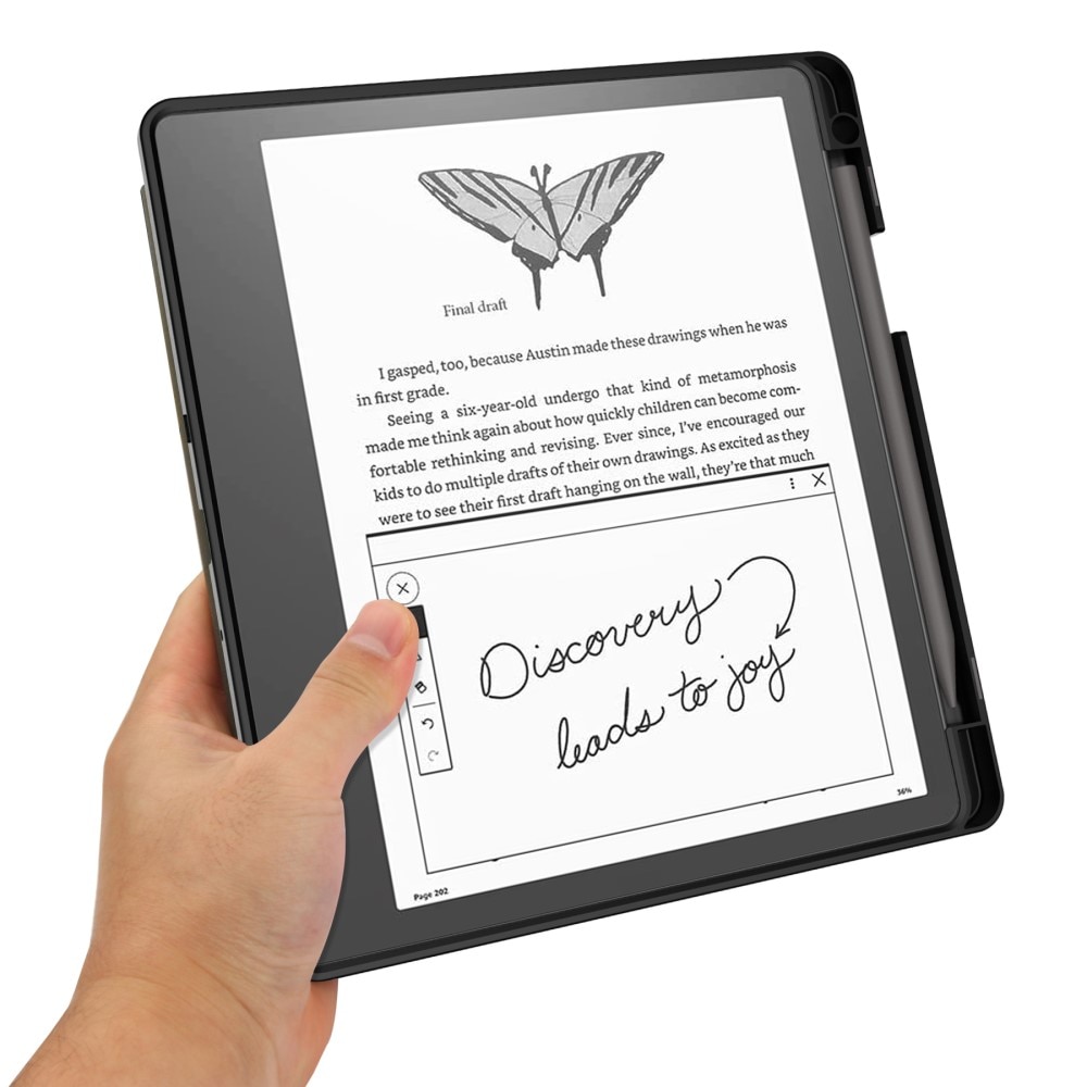 Amazon Kindle Scribe 10.2 Fodral med ställfunktion, svart