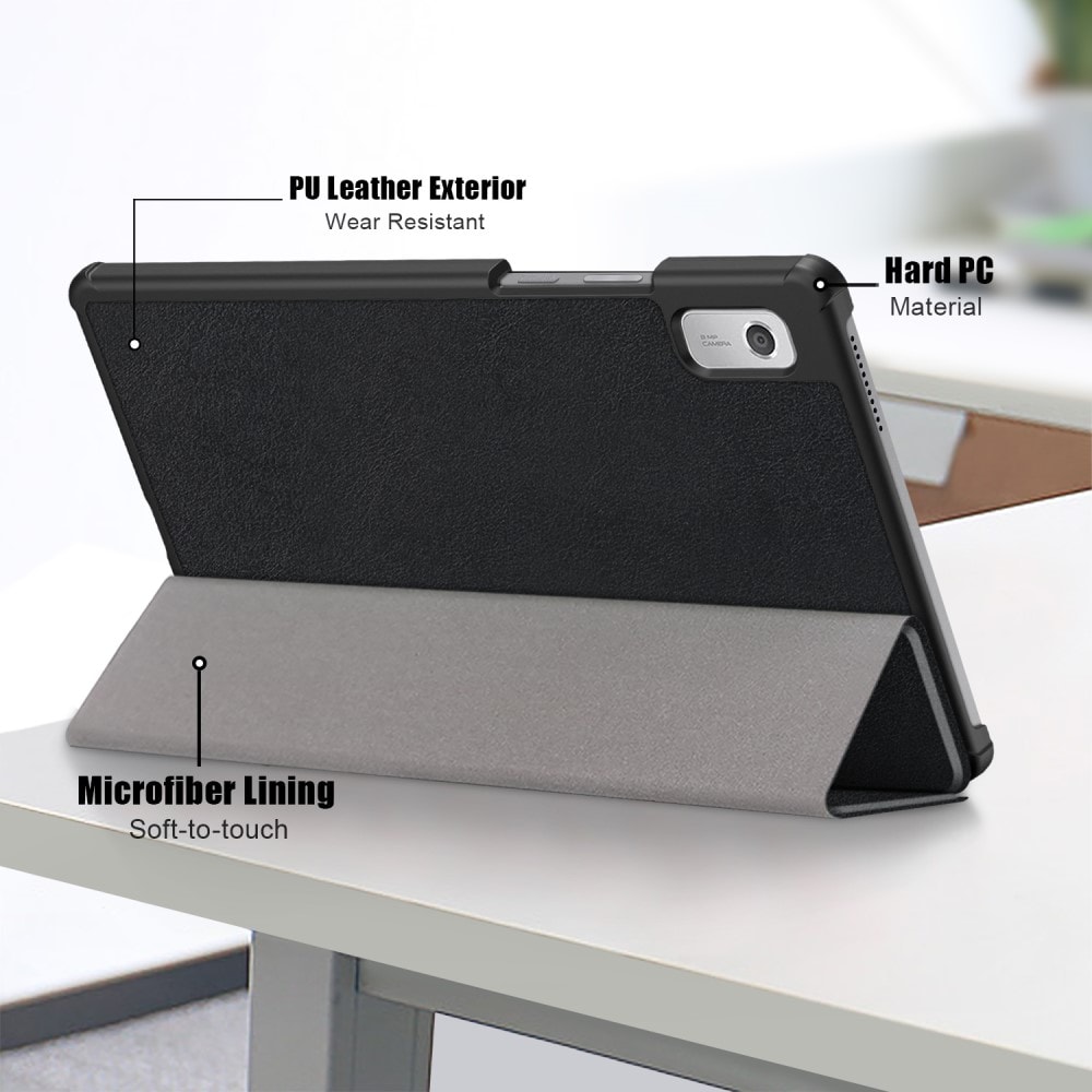 Lenovo Tab M9 Tri-Fold Fodral, svart