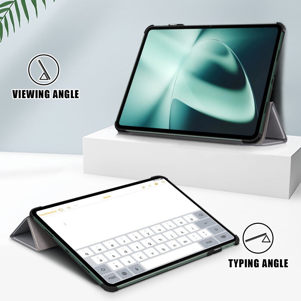  OnePlus Pad Tri-Fold Fodral, Grå