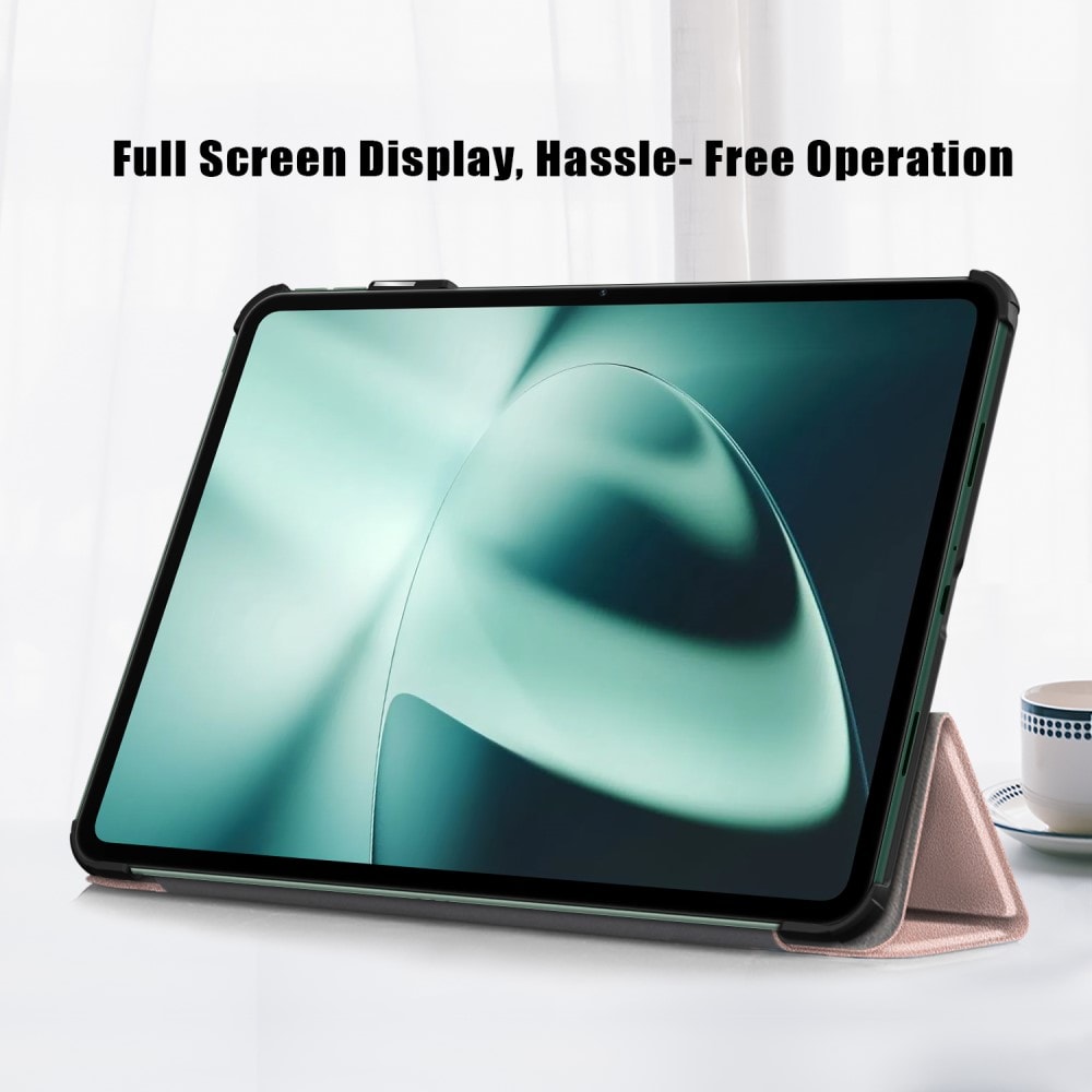  OnePlus Pad Tri-Fold Fodral, Roséguld