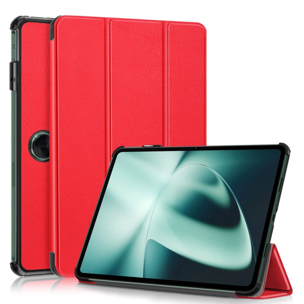 OnePlus Pad Tri-Fold Fodral, röd