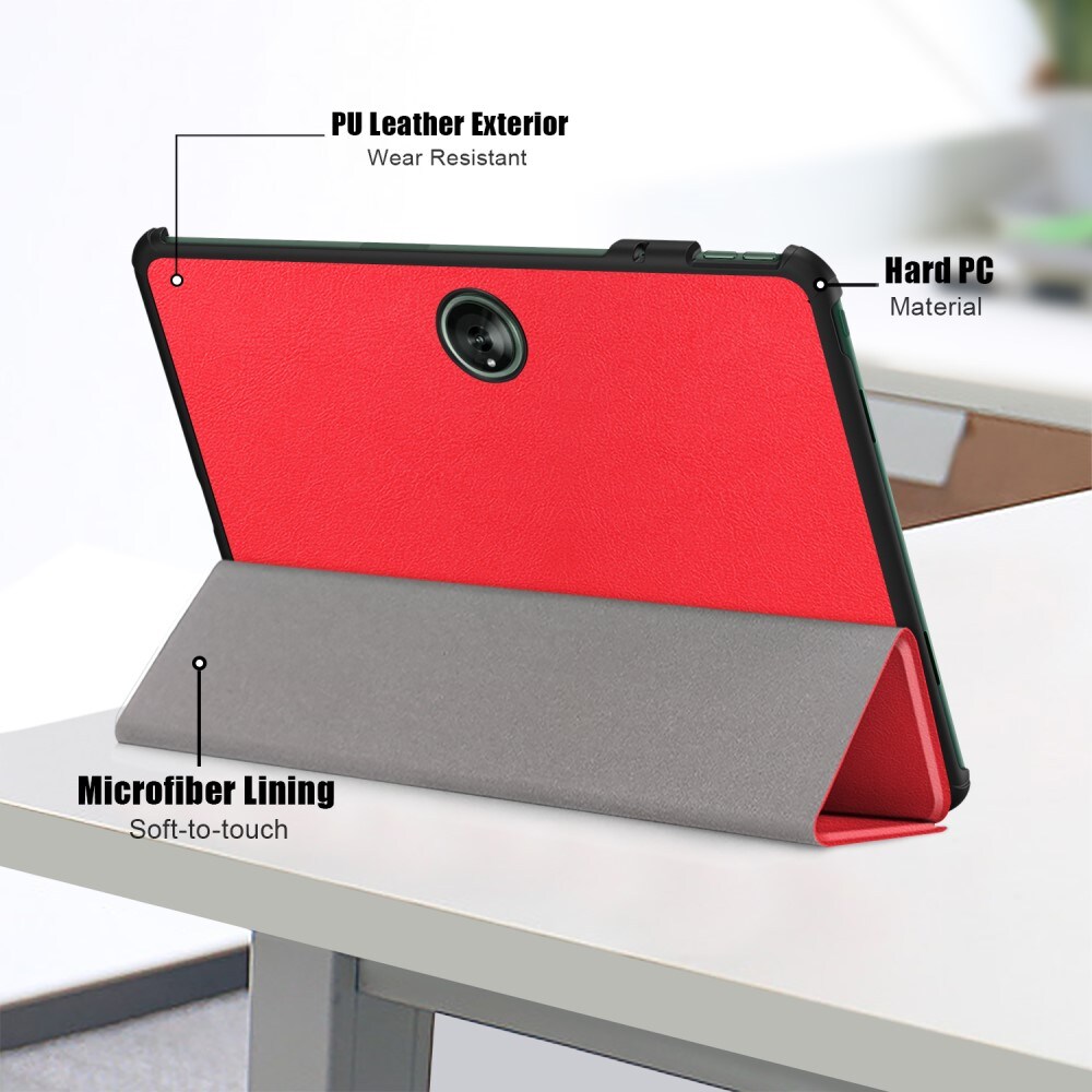  OnePlus Pad Tri-Fold Fodral, Röd