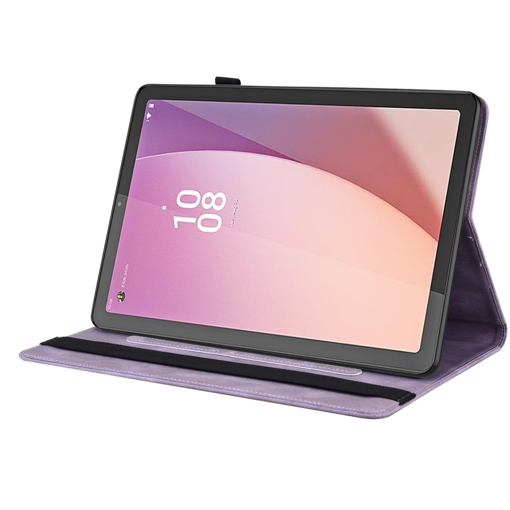 Lenovo Tab M9 Fodral med fjärilar, Lila