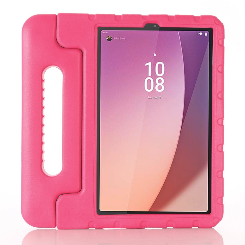 Lenovo Tab M9 Stöttåligt skal/fodral - Perfekt för barn, rosa