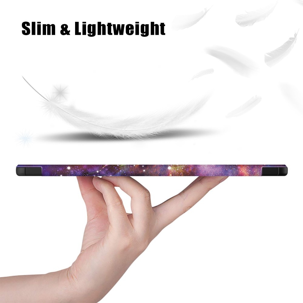 Samsung Galaxy Tab S9 Plus Tri-Fold Fodral, rymd