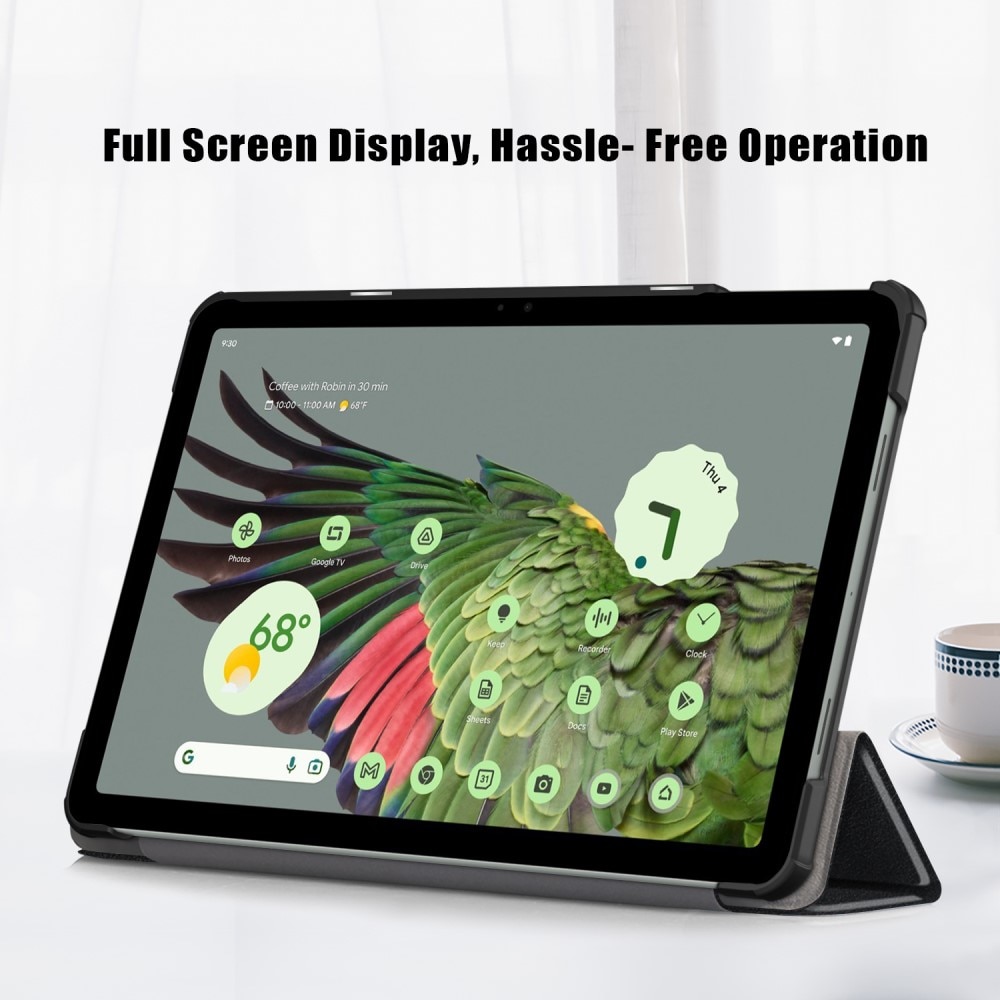 Google Pixel Tablet Tri-Fold Fodral, svart