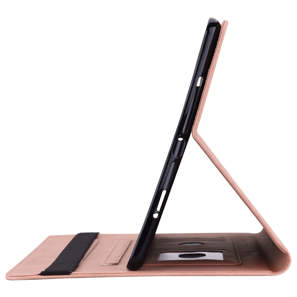 Samsung Galaxy Tab S9 Plus rosa Fodral med fjärilar, rosa